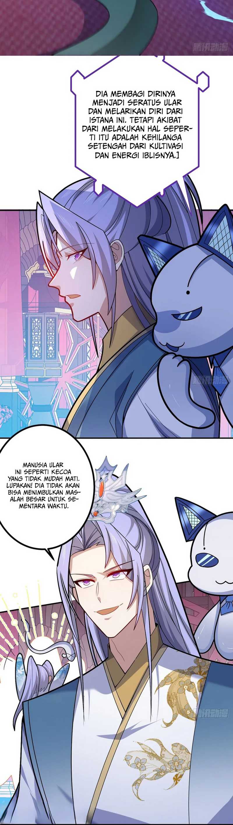 I, The Villain of Destiny Will Become the Righteous Patriarch Chapter 24 Bahasa Indonesia