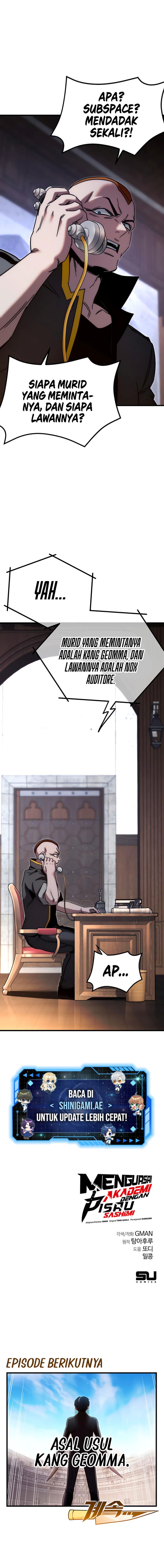 I Took over The Academy With a Single Sashimi Knife chapter 11