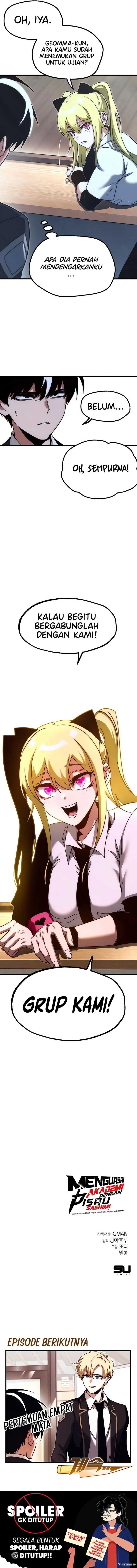 I Took over The Academy With a Single Sashimi Knife chapter 15