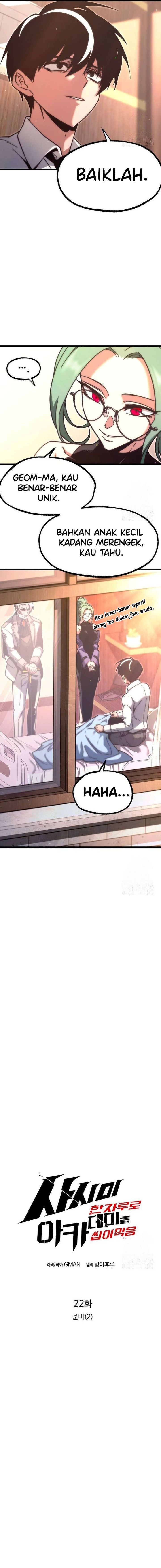 I Took over The Academy With a Single Sashimi Knife chapter 22