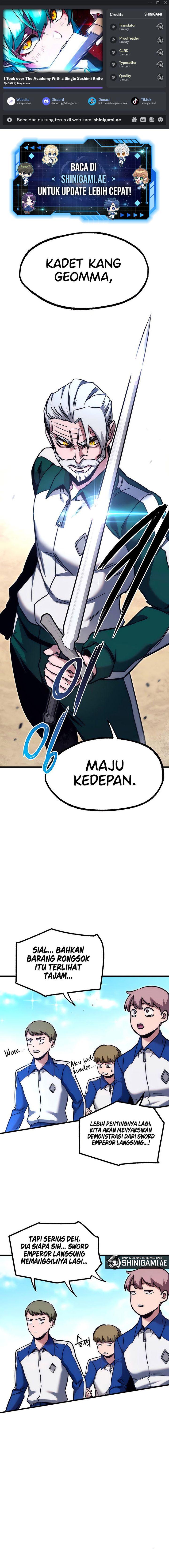 I Took over The Academy With a Single Sashimi Knife chapter 24
