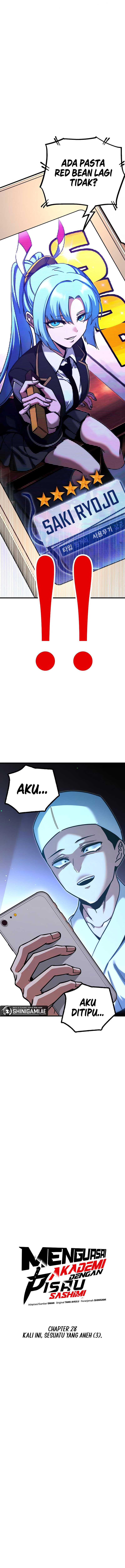 I Took over The Academy With a Single Sashimi Knife chapter 28
