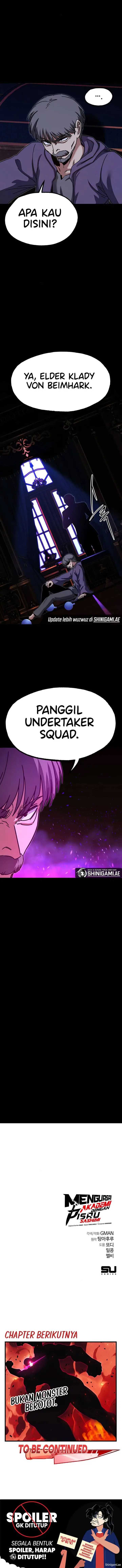 I Took over The Academy With a Single Sashimi Knife Chapter 37 Bahasa Indonesia