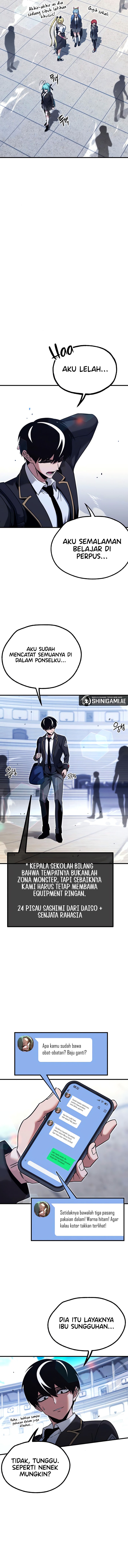 I Took over The Academy With a Single Sashimi Knife Chapter 40 Bahasa Indonesia