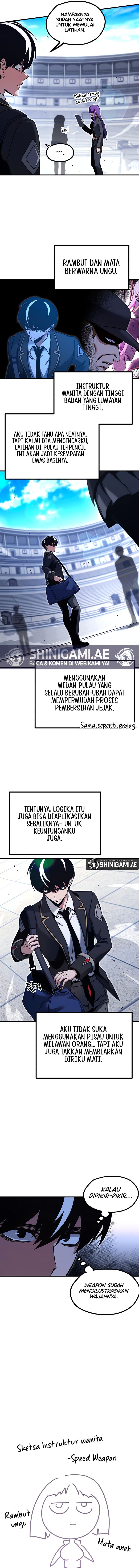 I Took over The Academy With a Single Sashimi Knife Chapter 40 Bahasa Indonesia