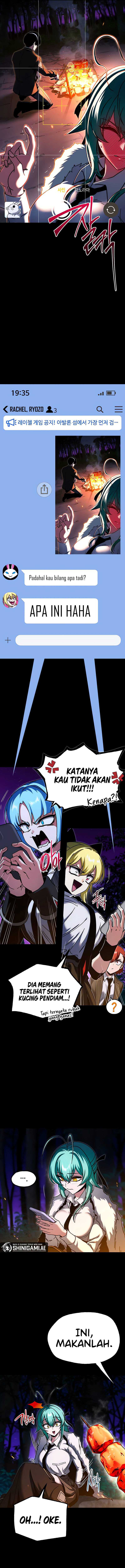 I Took over The Academy With a Single Sashimi Knife Chapter 42 Bahasa Indonesia