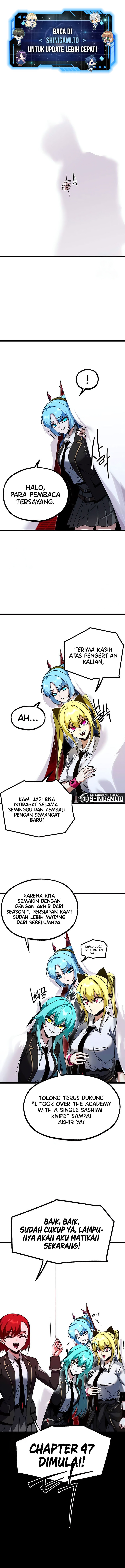 I Took over The Academy With a Single Sashimi Knife chapter 47