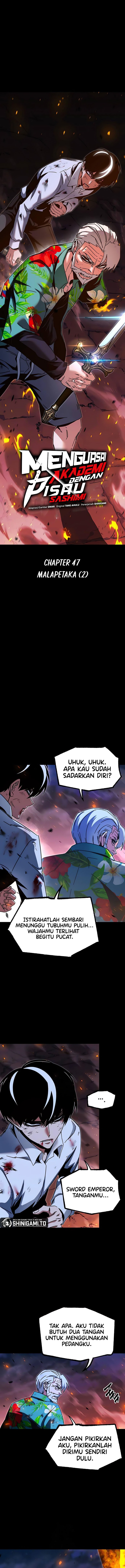 I Took over The Academy With a Single Sashimi Knife chapter 47