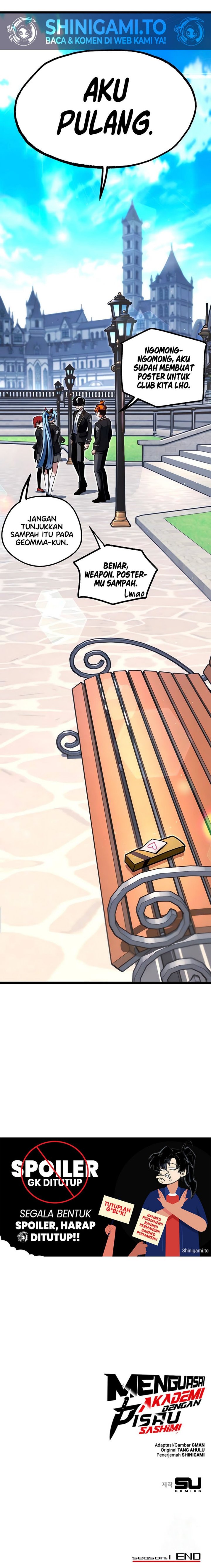 I Took over The Academy With a Single Sashimi Knife chapter 49