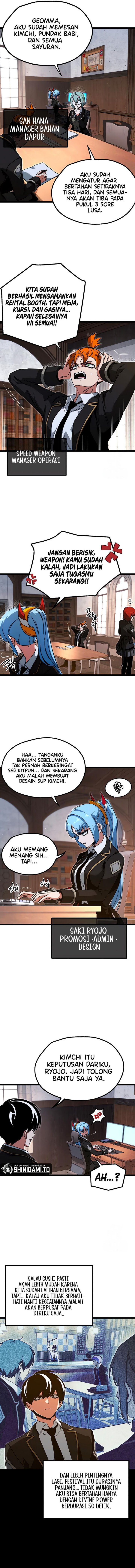 I Took over The Academy With a Single Sashimi Knife Chapter 56 Bahasa Indonesia