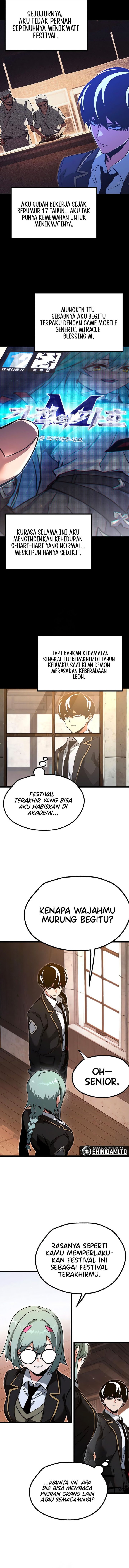 I Took over The Academy With a Single Sashimi Knife Chapter 56 Bahasa Indonesia