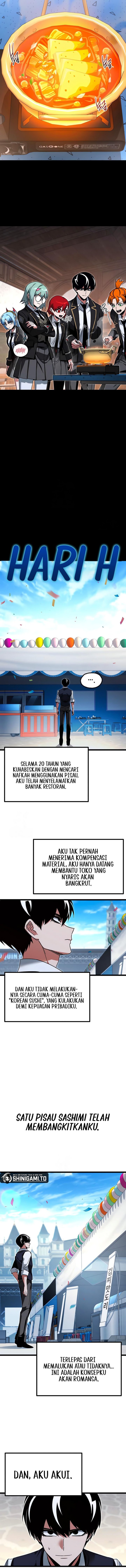 I Took over The Academy With a Single Sashimi Knife Chapter 56 Bahasa Indonesia