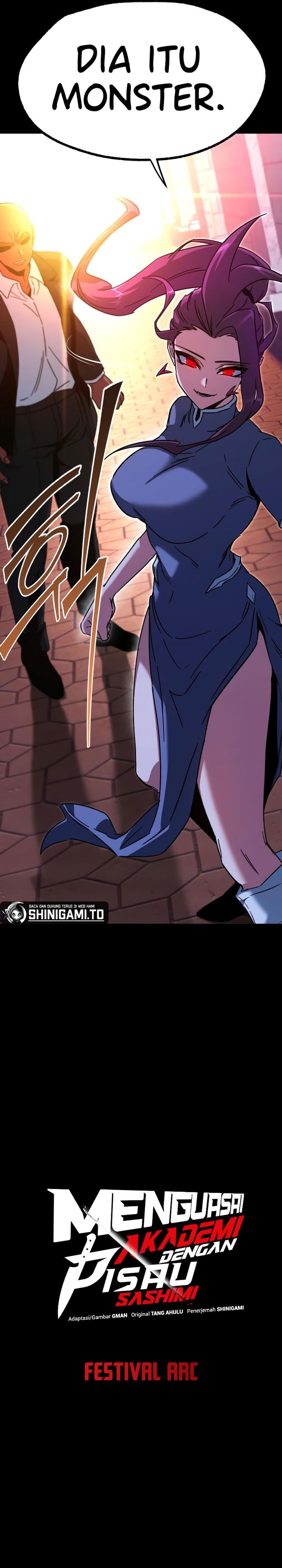 I Took over The Academy With a Single Sashimi Knife chapter 59