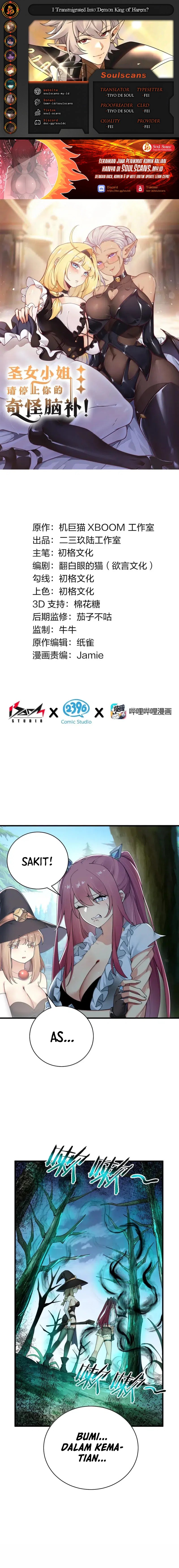 I Transmigrated Into Demon King Of Harem? Chapter 98 Bahasa Indonesia