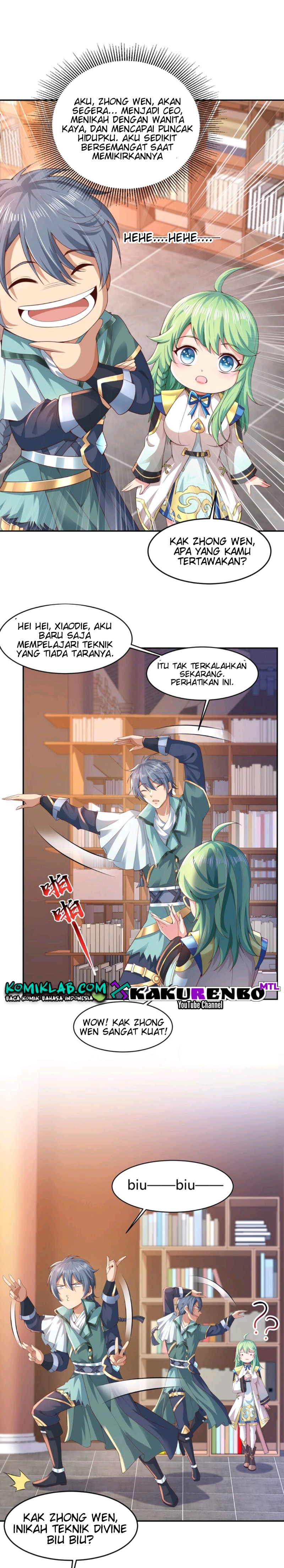 I Unexpectedly Recognize the Godly Language of Ancient Times Chapter 03 Bahasa Indonesia