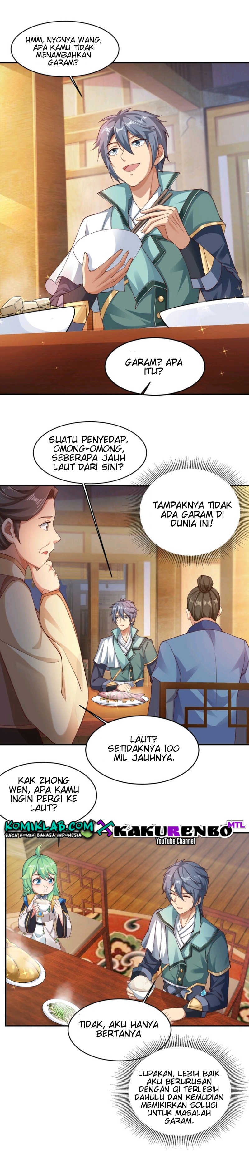 I Unexpectedly Recognize the Godly Language of Ancient Times Chapter 03 Bahasa Indonesia