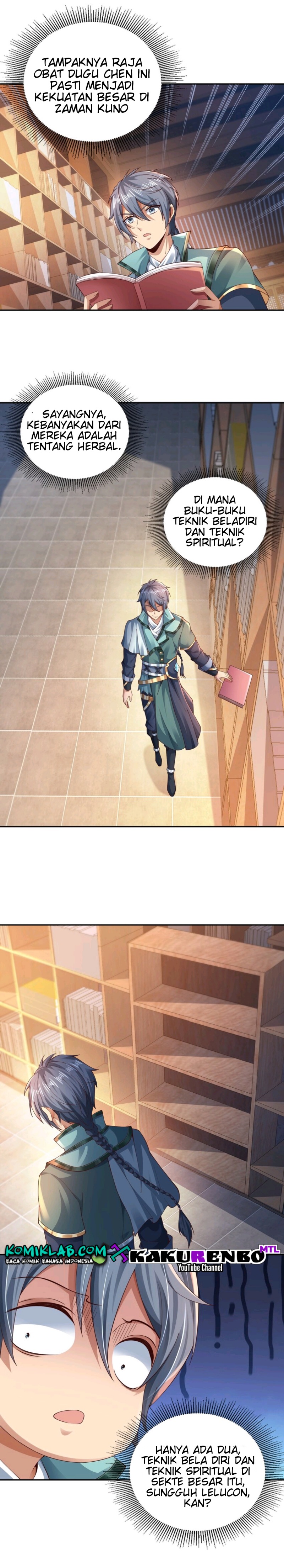 I Unexpectedly Recognize the Godly Language of Ancient Times Chapter 03 Bahasa Indonesia