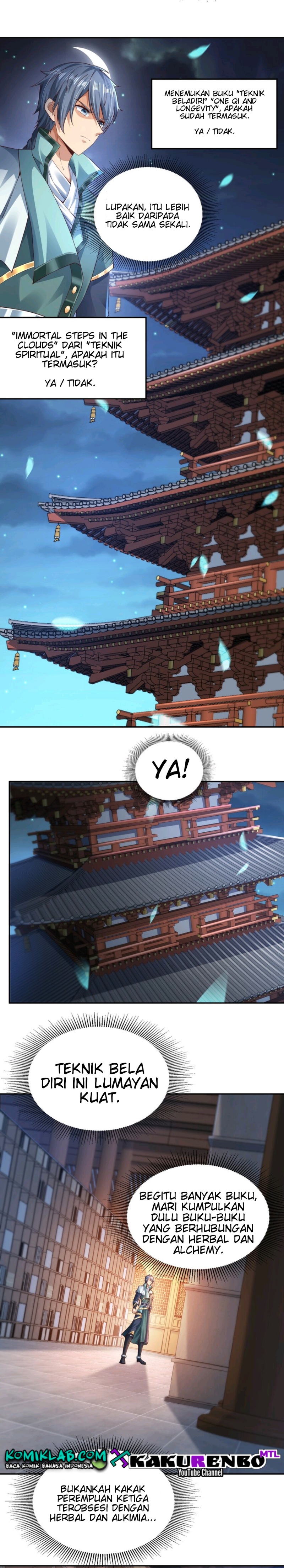 I Unexpectedly Recognize the Godly Language of Ancient Times Chapter 03 Bahasa Indonesia