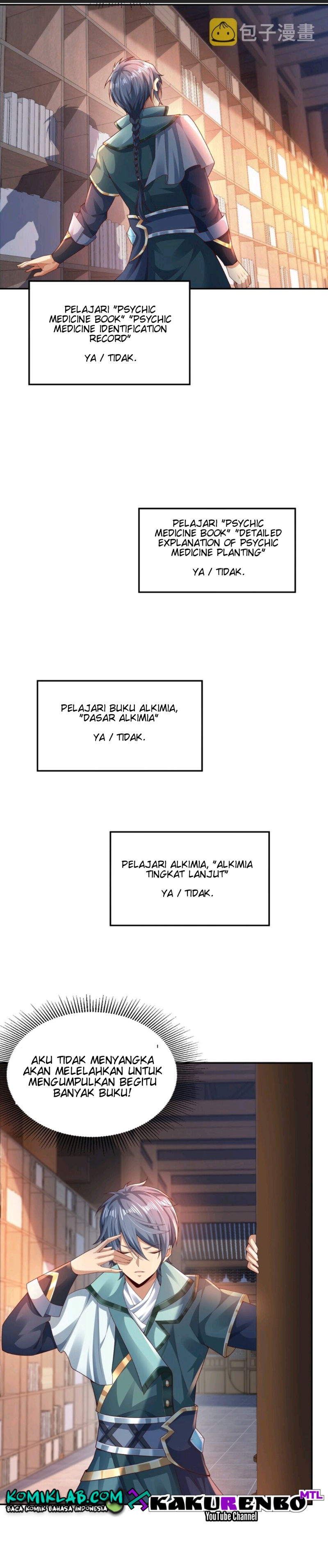 I Unexpectedly Recognize the Godly Language of Ancient Times Chapter 03 Bahasa Indonesia