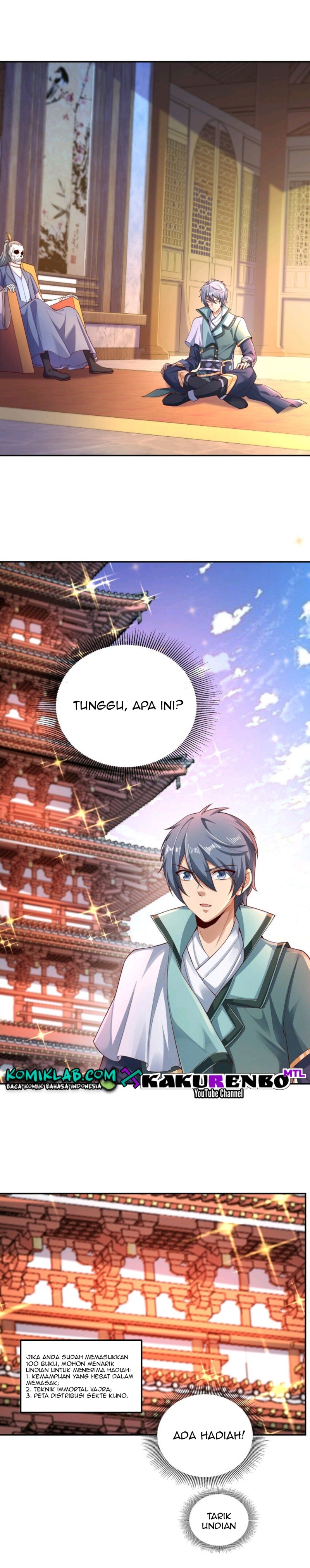 I Unexpectedly Recognize the Godly Language of Ancient Times Chapter 03 Bahasa Indonesia