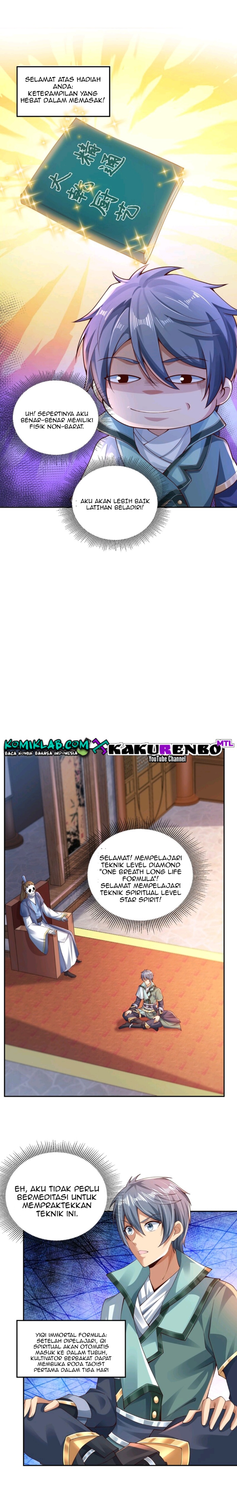 I Unexpectedly Recognize the Godly Language of Ancient Times Chapter 03 Bahasa Indonesia