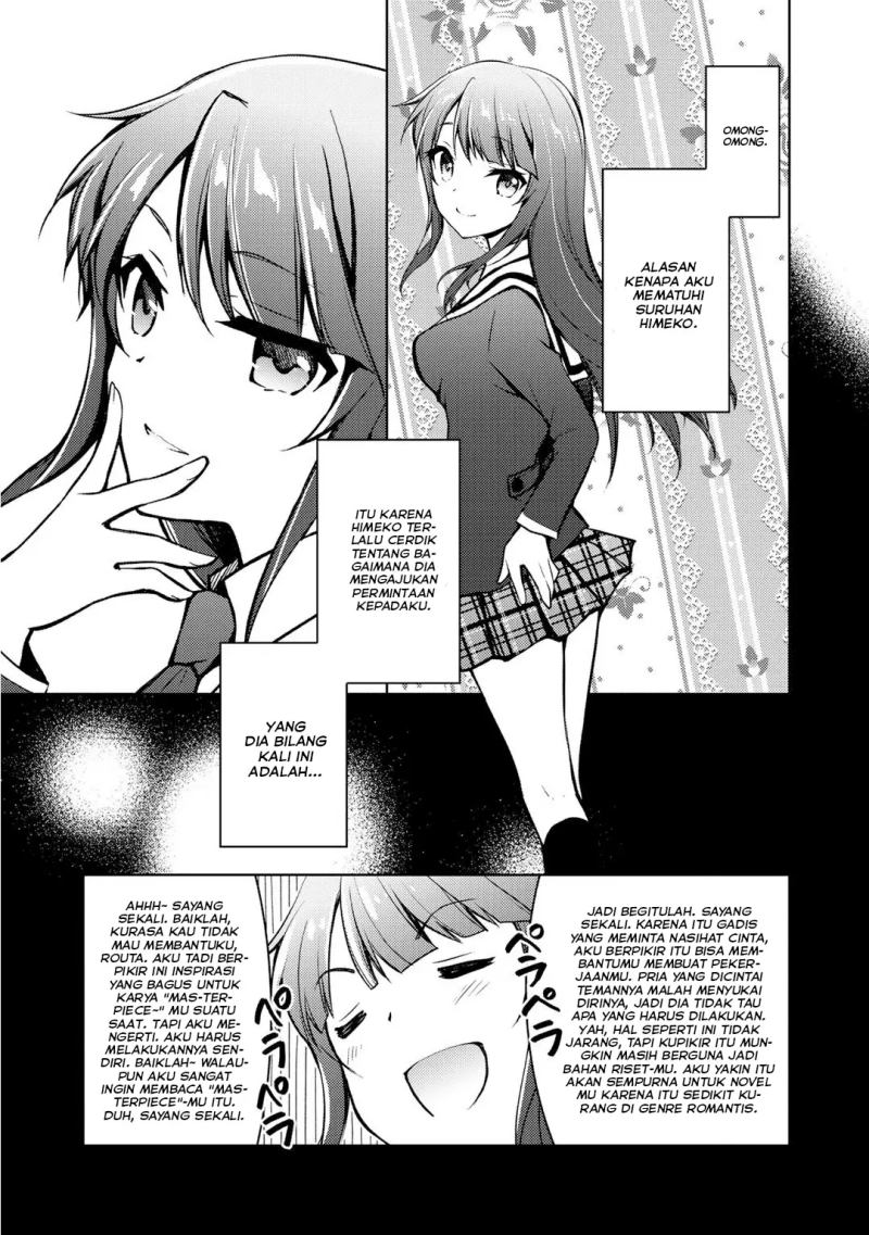 I Used a Novel Posting Site and The Most Beautiful Girl in My Class Turned out to Be a Reader Chapter 07 Bahasa Indonesia