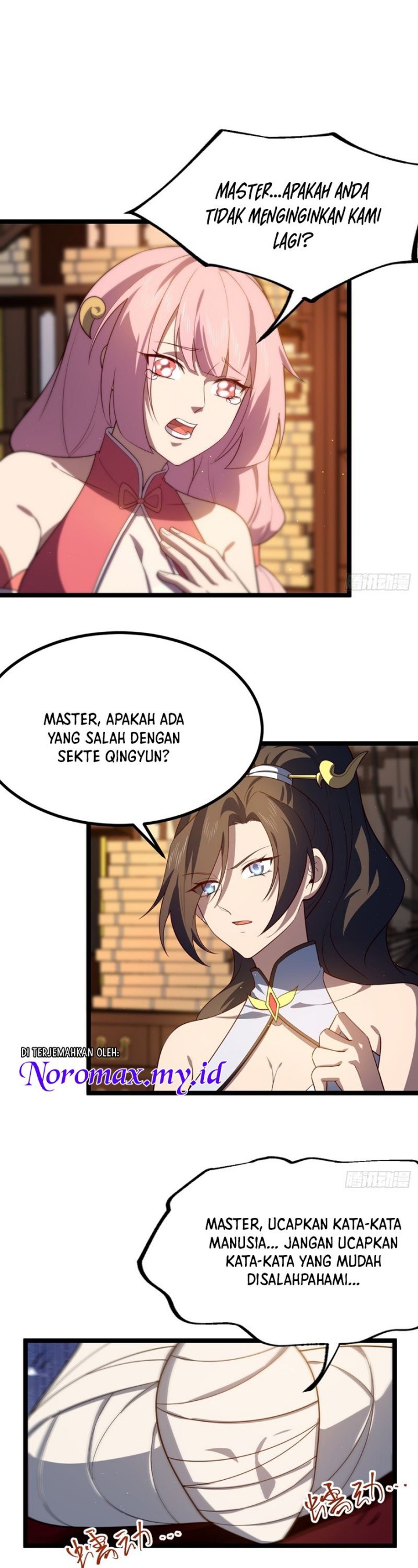 I Was Forced by the System to Become a Villain Chapter 44 Bahasa Indonesia