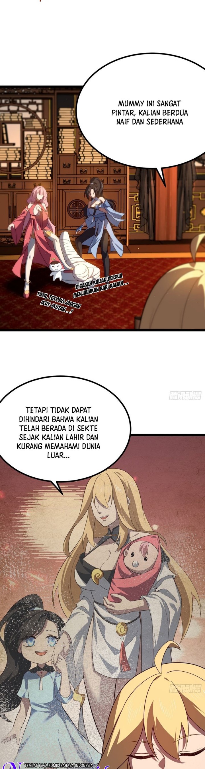 I Was Forced by the System to Become a Villain Chapter 44 Bahasa Indonesia