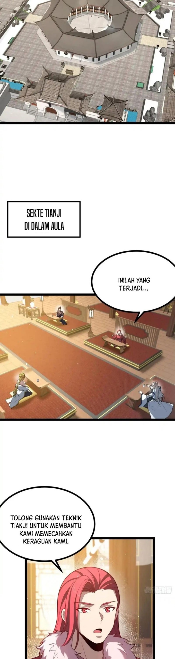 I Was Forced by the System to Become a Villain Chapter 112 Bahasa Indonesia