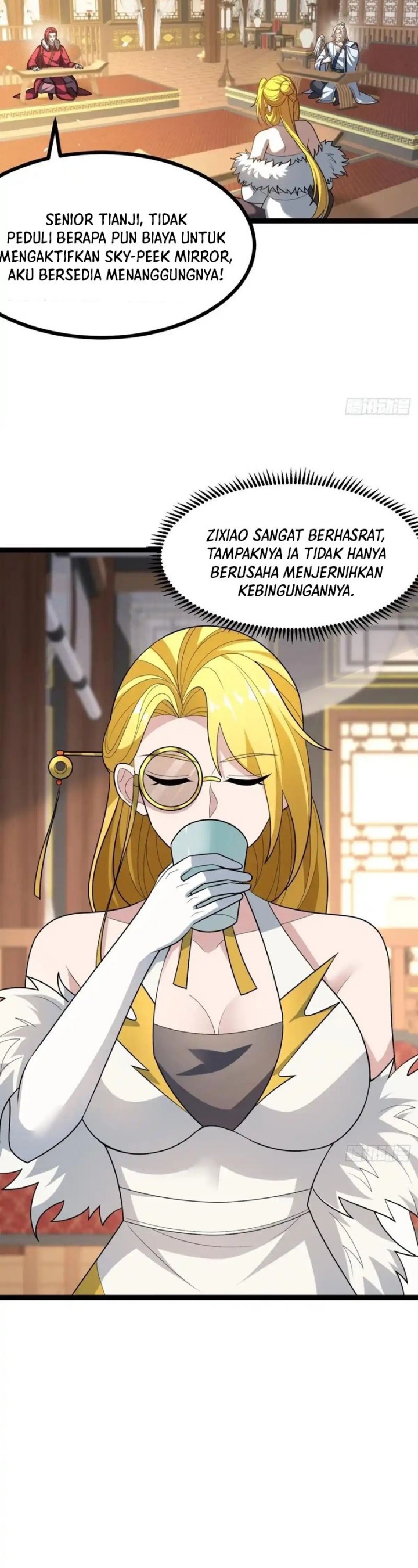 I Was Forced by the System to Become a Villain Chapter 112 Bahasa Indonesia