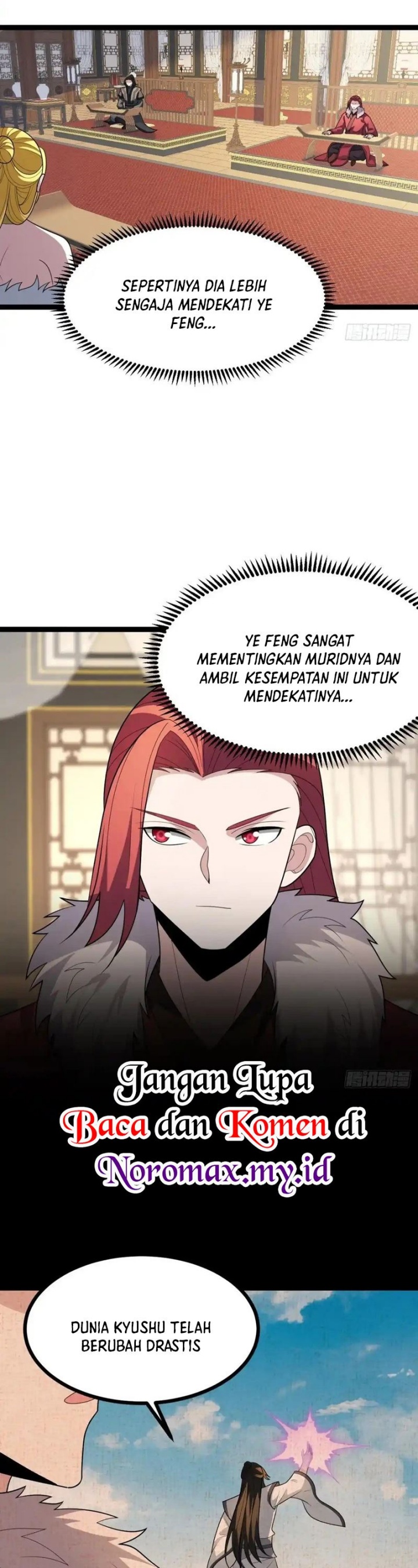 I Was Forced by the System to Become a Villain Chapter 112 Bahasa Indonesia