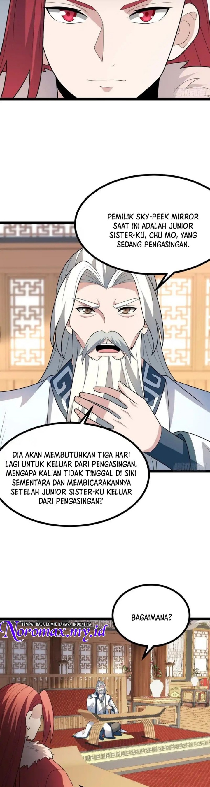 I Was Forced by the System to Become a Villain Chapter 112 Bahasa Indonesia
