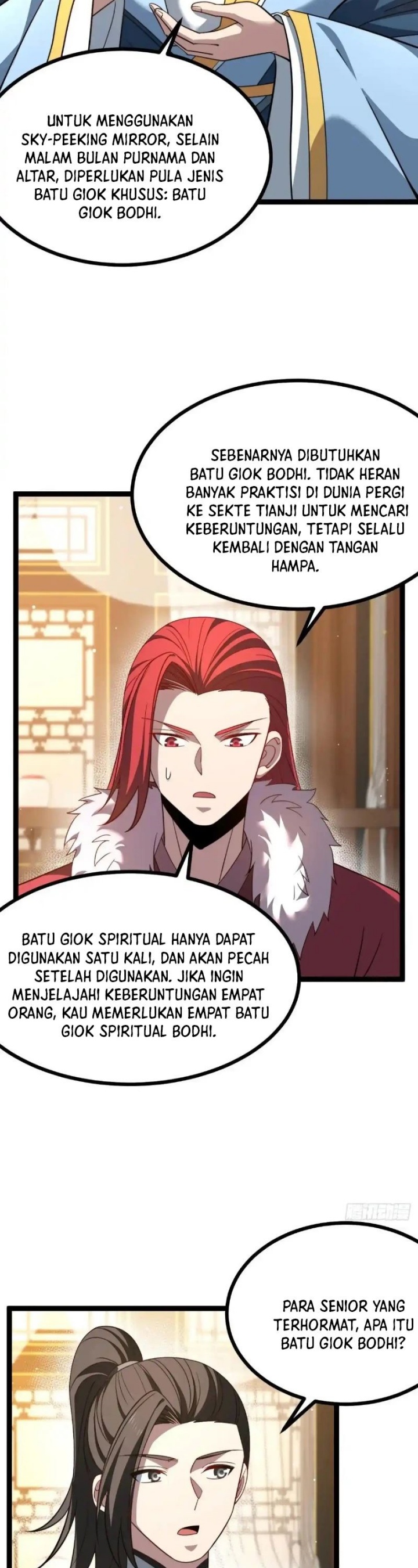 I Was Forced by the System to Become a Villain Chapter 112 Bahasa Indonesia