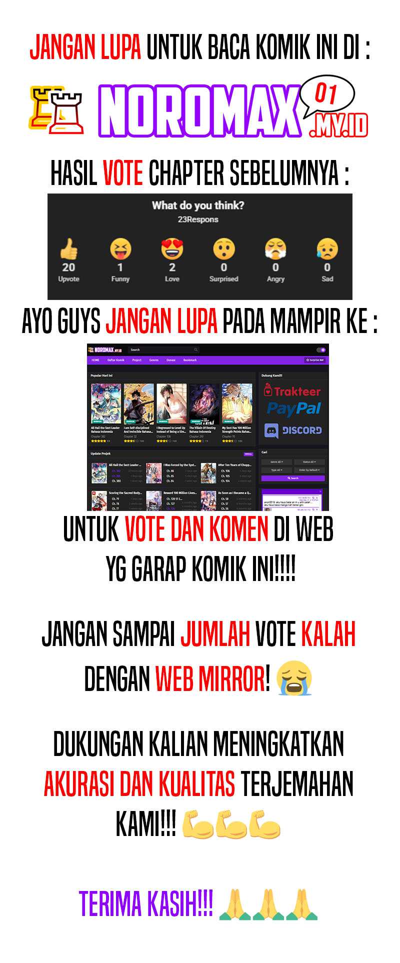 I Was Forced by the System to Become a Villain Chapter 140 Bahasa Indonesia