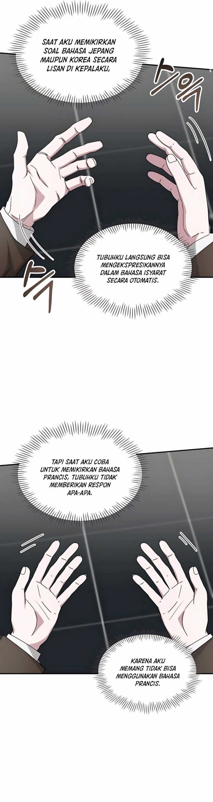 I Was Immediately Mistaken for a Monster Genius Actor Chapter 58 Bahasa Indonesia