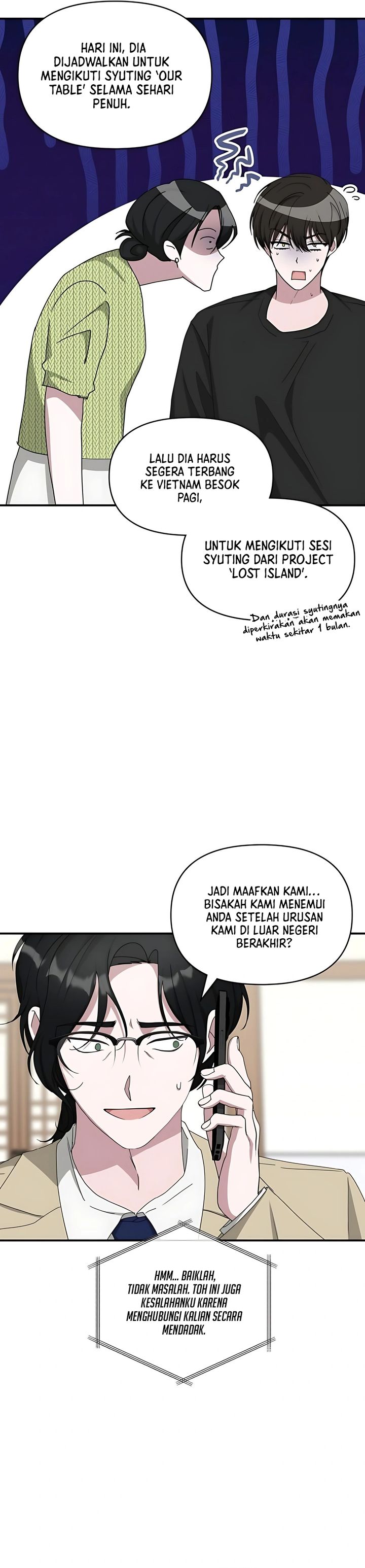 I Was Immediately Mistaken for a Monster Genius Actor Chapter 63 Bahasa Indonesia