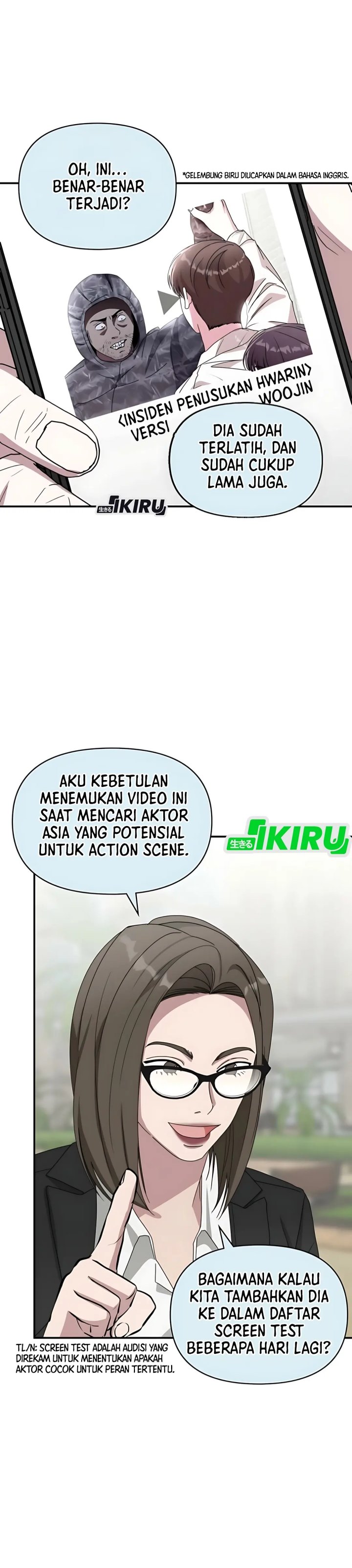 I Was Immediately Mistaken for a Monster Genius Actor Chapter 75 Bahasa Indonesia