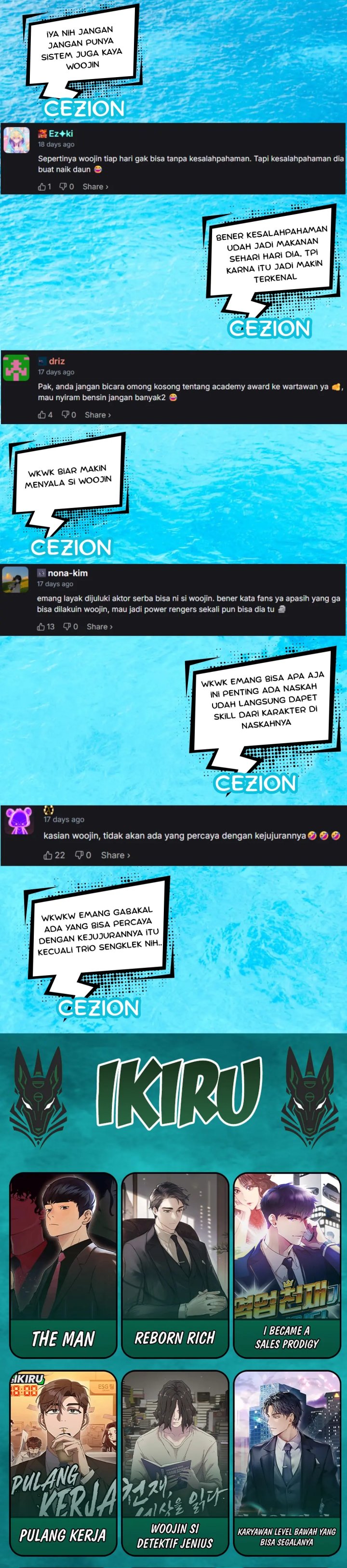 I Was Immediately Mistaken for a Monster Genius Actor Chapter 75 Bahasa Indonesia