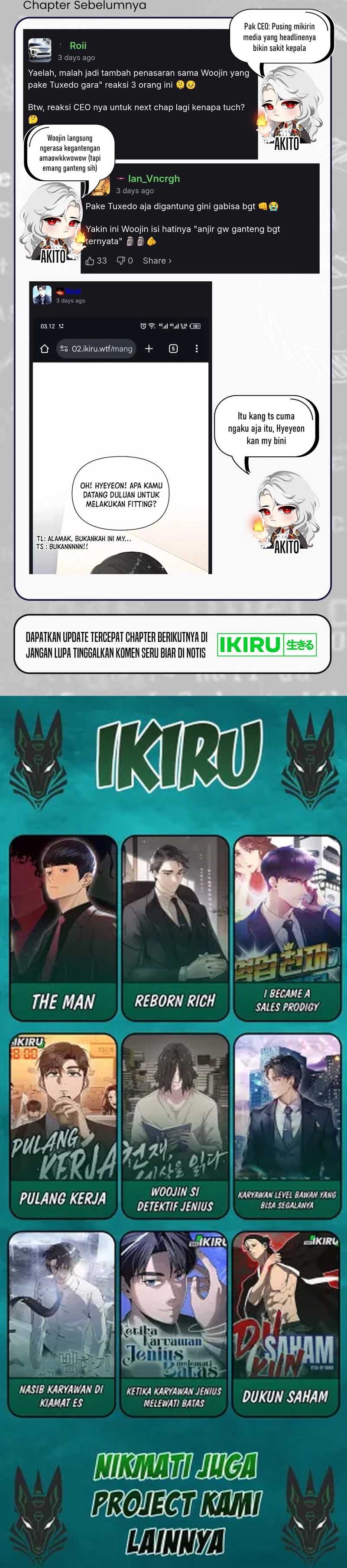 I Was Immediately Mistaken for a Monster Genius Actor Chapter 80 Bahasa Indonesia