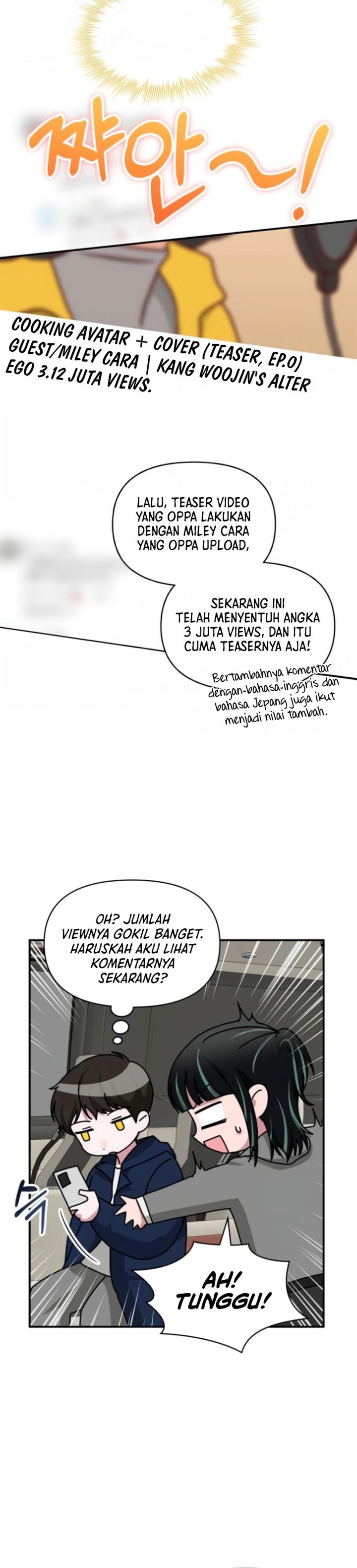 I Was Immediately Mistaken for a Monster Genius Actor Chapter 82 Bahasa Indonesia