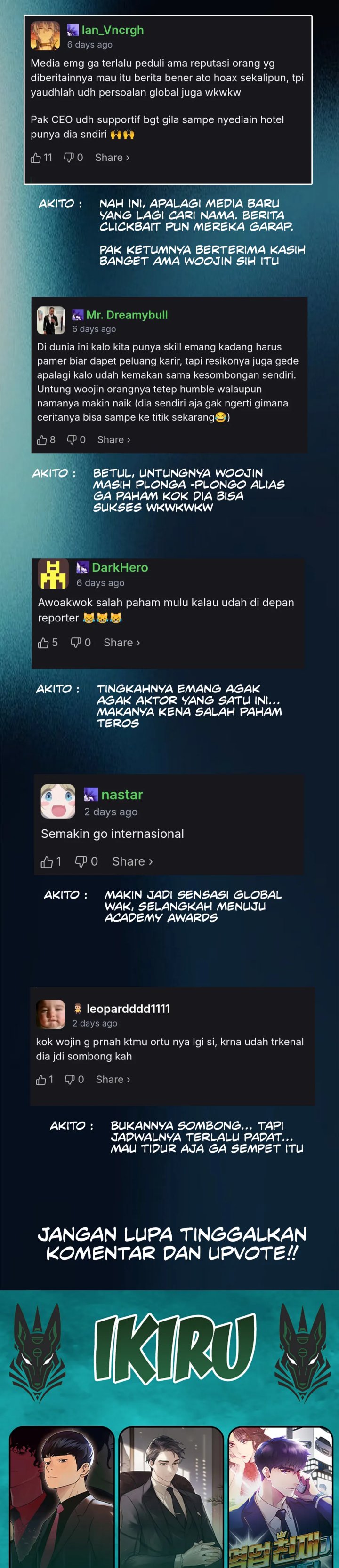 I Was Immediately Mistaken for a Monster Genius Actor chapter 85