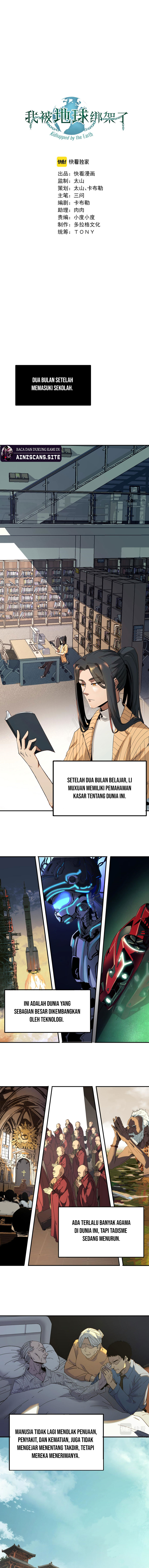 I Was Kidnapped by the Earth Chapter 04 Bahasa Indonesia