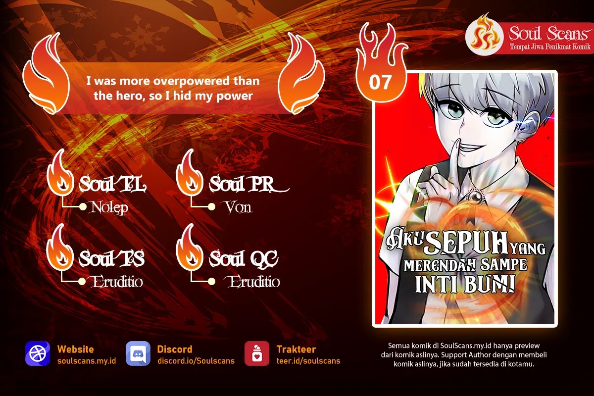 I Was More Overpowered Than the Hero, so I Hid My Power! chapter 7