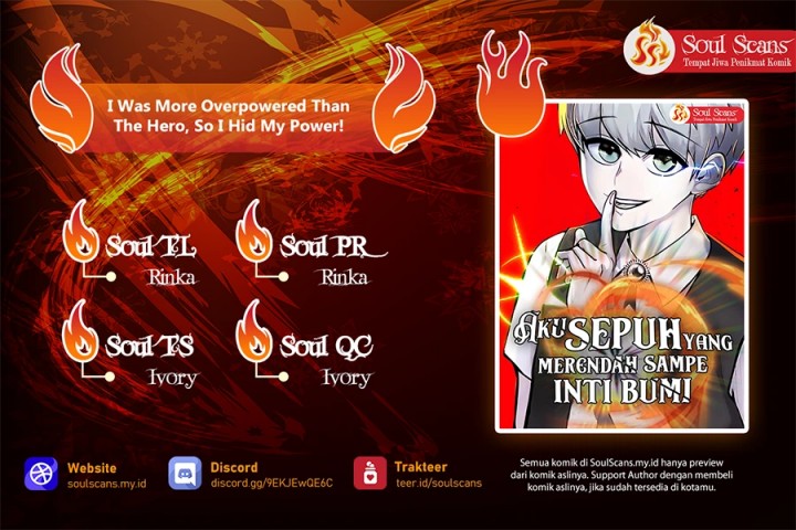 I Was More Overpowered Than the Hero, so I Hid My Power! chapter 67