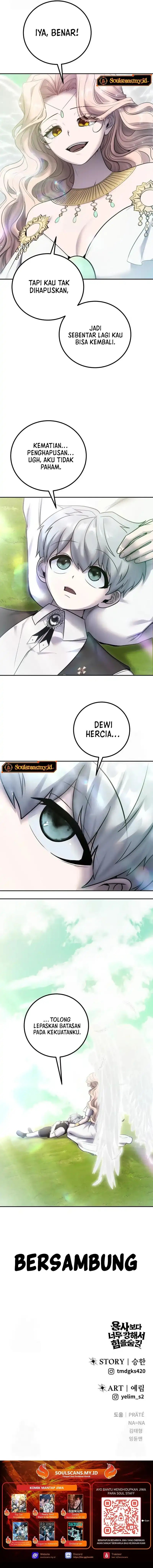 I Was More Overpowered Than the Hero, so I Hid My Power! Chapter 93 Bahasa Indonesia