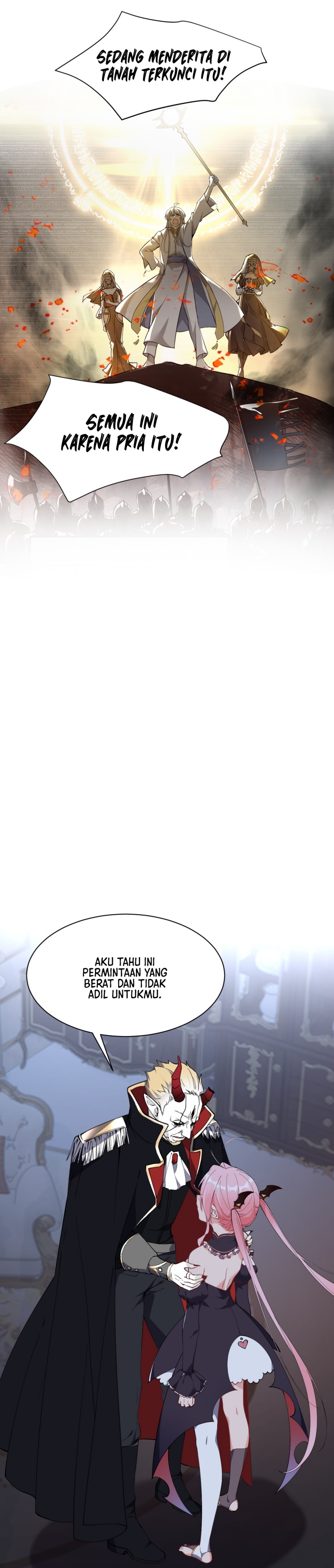 I, Who Have the Natural Charismatic Traits, Was Targeted by Yandere Disciples Chapter 08 Bahasa Indonesia