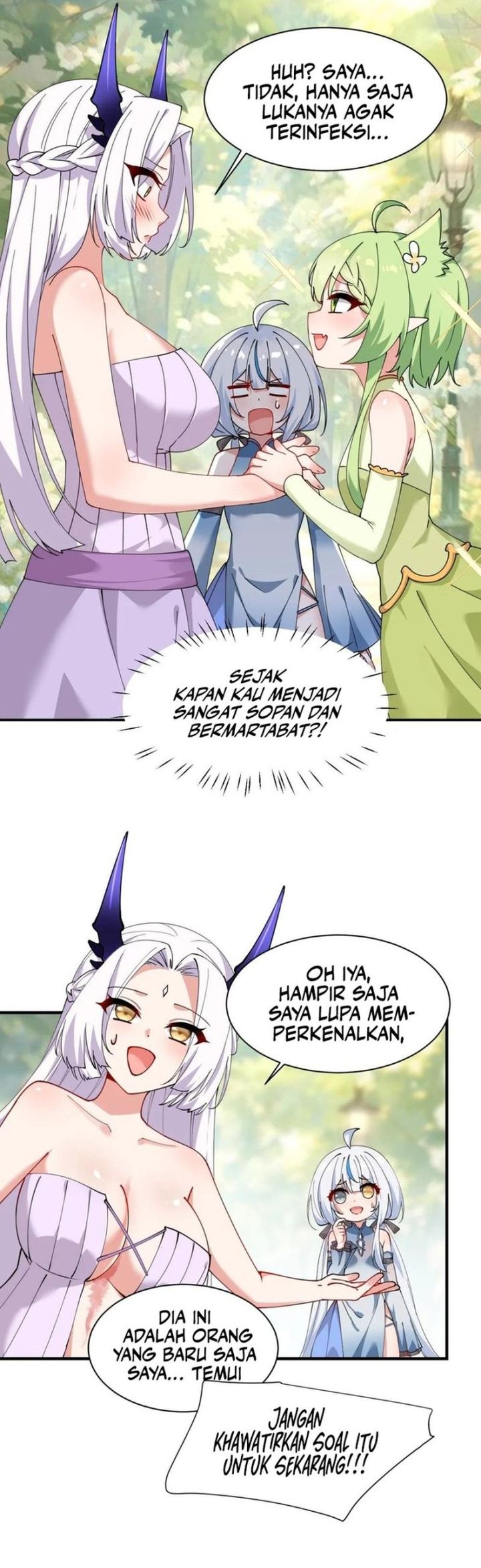 I, Who Have the Natural Charismatic Traits, Was Targeted by Yandere Disciples Chapter 23 Bahasa Indonesia