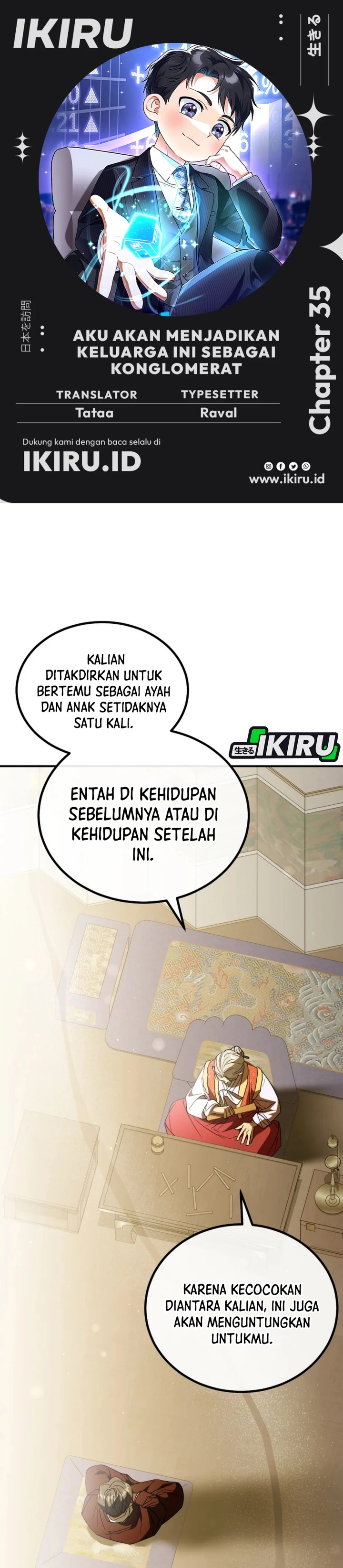I Will Raise This Family! Chapter 35 Bahasa Indonesia