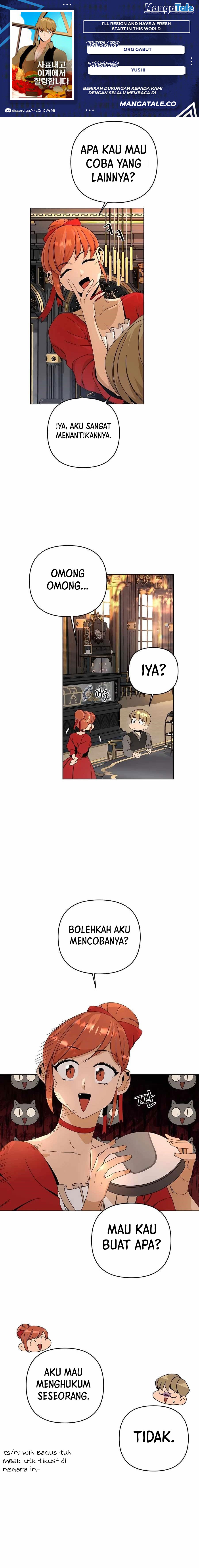 I’ll Resign and Have a Fresh Start in This World chapter 24