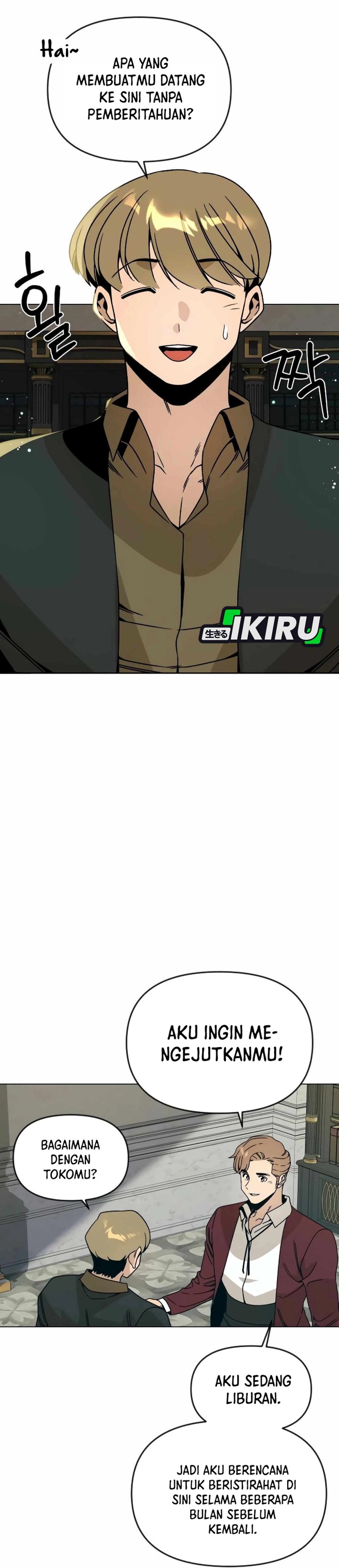 I’ll Resign and Have a Fresh Start in This World Chapter 121 Bahasa Indonesia